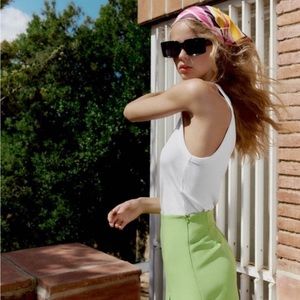 ZARA summer combination skirt